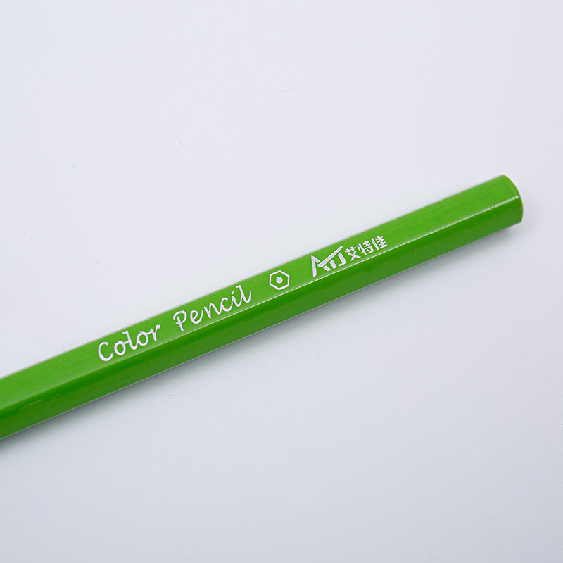 Crayons aquarelle en bois hexagonaux pour étudiants