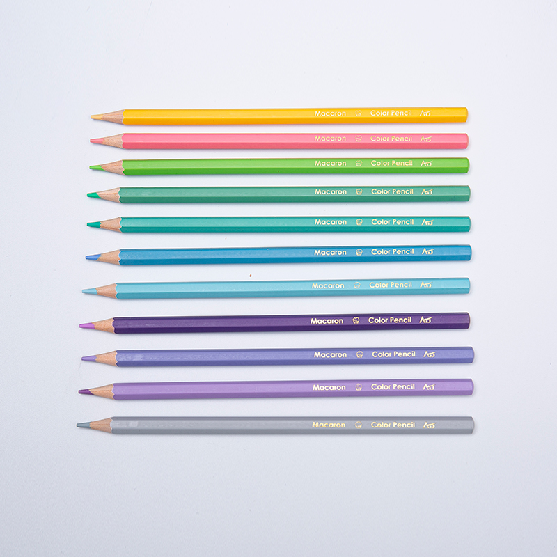 Crayons de dessin pastel coloré macaron